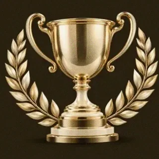 Gold trophy cup — Vegas Nova Casino