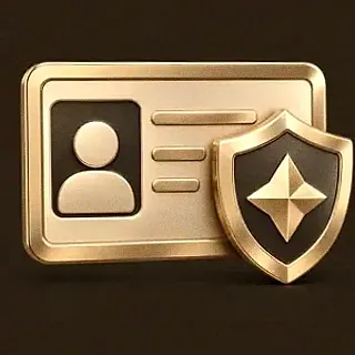Secure identity card — Vegas Nova Casino