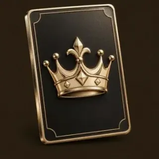 Crowned casino card — Vegas Nova Casino